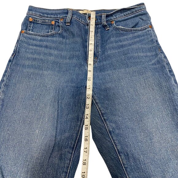 Madewell The High-Rise Slim Boyjean Size 28.‎ - Picture 8 of 9
